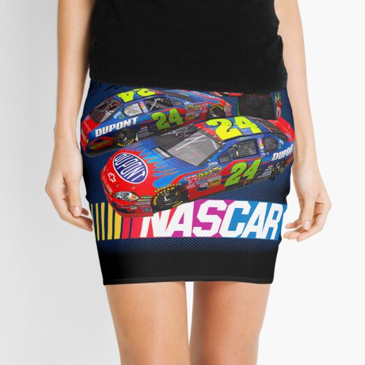 Nascar checkered outlet skirt