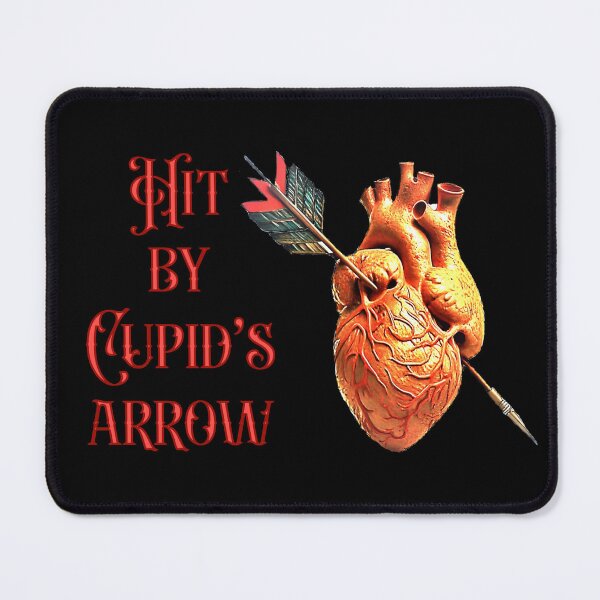 Item preview, Heart pierced by Cupid's arrow. designed and sold by ElenaHrubes.