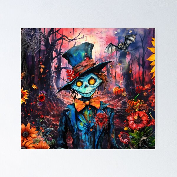 Spooky Woods Poster