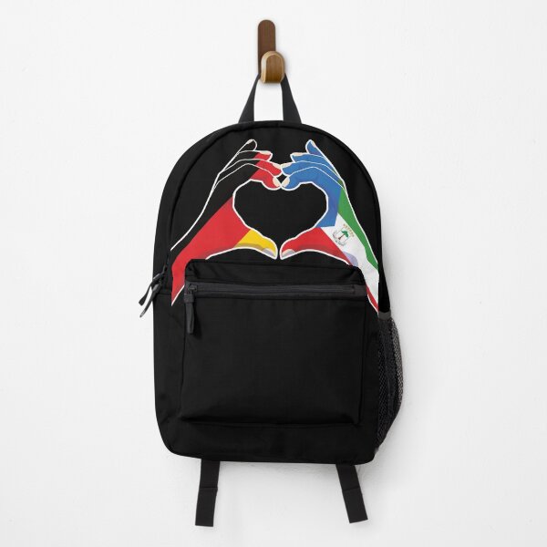 Item preview, Equatorial Guinea Equatoguinean Germany German Love Heart Peace designed and sold by FlagX.