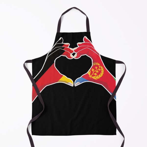 Item preview, Eritrea Eritrean Germany German Love Heart Peace designed and sold by FlagX.