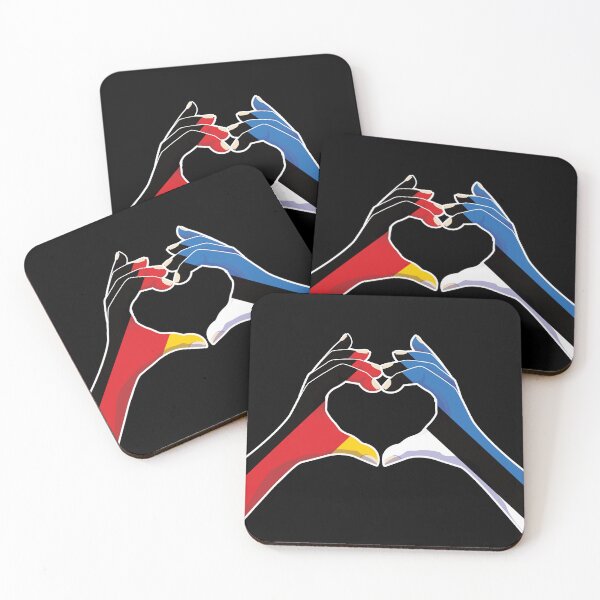Aperçu de l'œuvre Estonie Allemagne estonienne Allemand Love Heart Peace créée et vendue par FlagX.