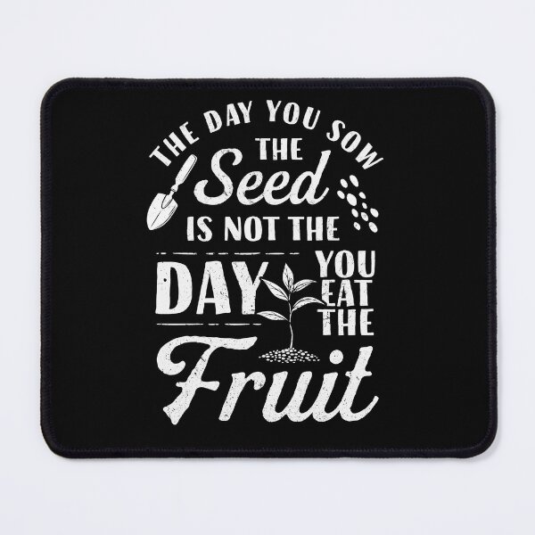 Item preview, Inspirational Gardening Quote Plant Lover Gardener designed and sold by lanynx design.