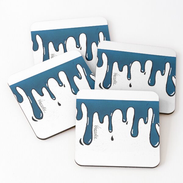 Item preview, Blue Paint Drip designed and sold by EntropicDesigns.