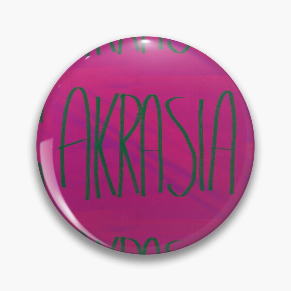 Item preview, AKRASIA word art print designed and sold by nataliavandalia.
