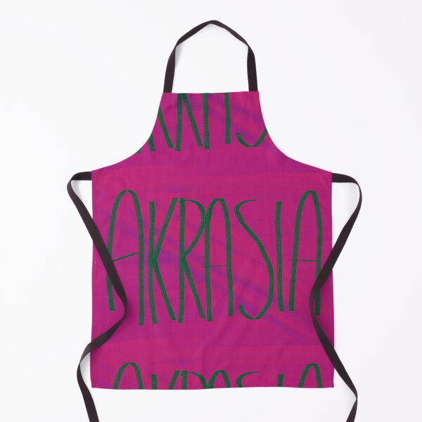 Item preview, AKRASIA word art print designed and sold by nataliavandalia.