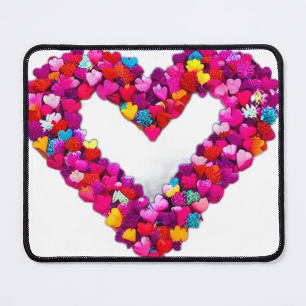 Item preview, Valentines day Hearts and flowers Bouquet designed and sold by KreativKulture.