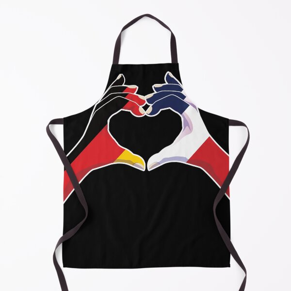 Item preview, France French Germany German Love Heart Peace designed and sold by FlagX.