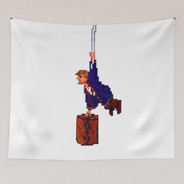 Item preview, Monkey Island rope scene designed and sold by leonarth.