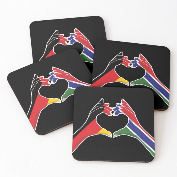 Item preview, Gambia Gambian Germany German Love Heart Peace designed and sold by FlagX.