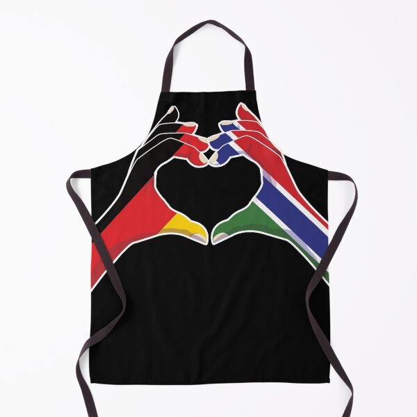 Item preview, Gambia Gambian Germany German Love Heart Peace designed and sold by FlagX.