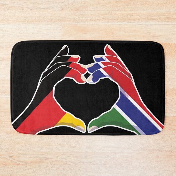 Item preview, Gambia Gambian Germany German Love Heart Peace designed and sold by FlagX.