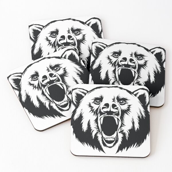 Item preview, BEAR GRAZER STICKER designed and sold by ArtUnssDesigns.