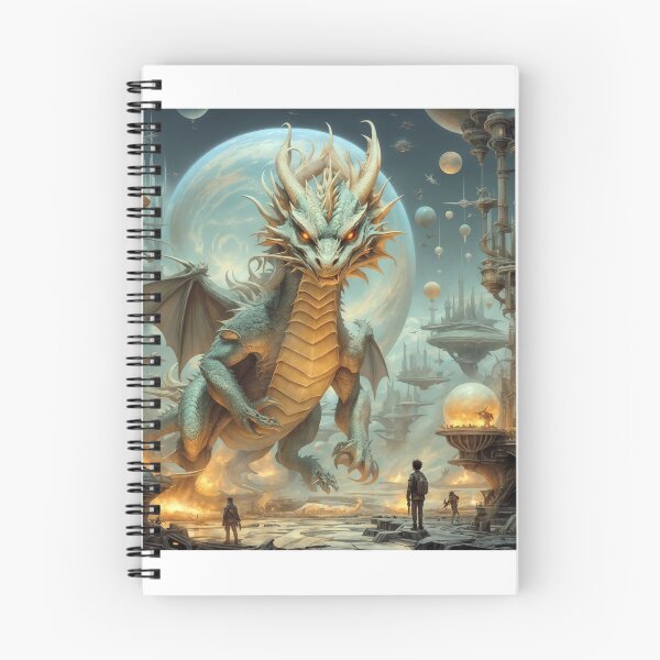 Item preview, Futuristic Dragon Observed by People designed and sold by Bittor18.