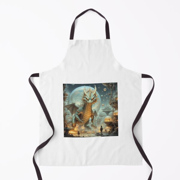 Item preview, Futuristic Dragon Observed by People designed and sold by Bittor18.