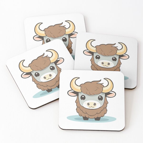 Item preview, Yeti the Cute Yak designed and sold by Heavy-Umbrella.