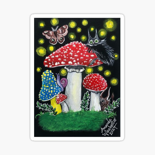 Mushroom Lava Lamp Jigsaw Puzzle by Happy Hipster - Pixels