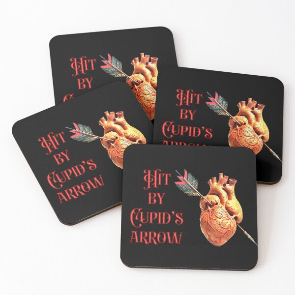 Item preview, Heart pierced by Cupid's arrow. designed and sold by ElenaHrubes.