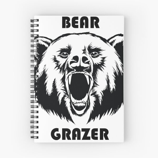 Item preview, BEAR GRAZER STICKER designed and sold by ArtUnssDesigns.
