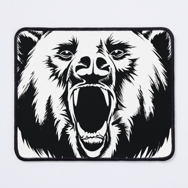 Item preview, BEAR GRAZER STICKER designed and sold by ArtUnssDesigns.