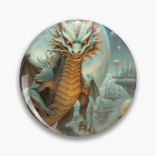 Item preview, Futuristic Dragon Observed by People designed and sold by Bittor18.