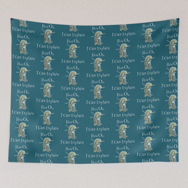 Item preview, Hold On, I Can Explain designed and sold by MaryLinH.