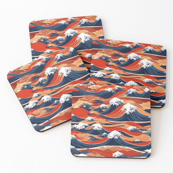Item preview, Vibrant Surge: Homage to The Great Wave designed and sold by ZipperDragon88.