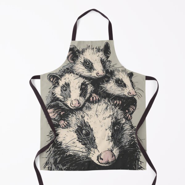 Item preview, Opossum Mom Carrying Babies designed and sold by prettykaler.