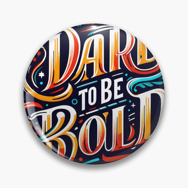 Item preview, Dare to be bold, typography designed and sold by maxmaj.