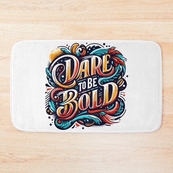 Item preview, Dare to be bold, typography designed and sold by maxmaj.