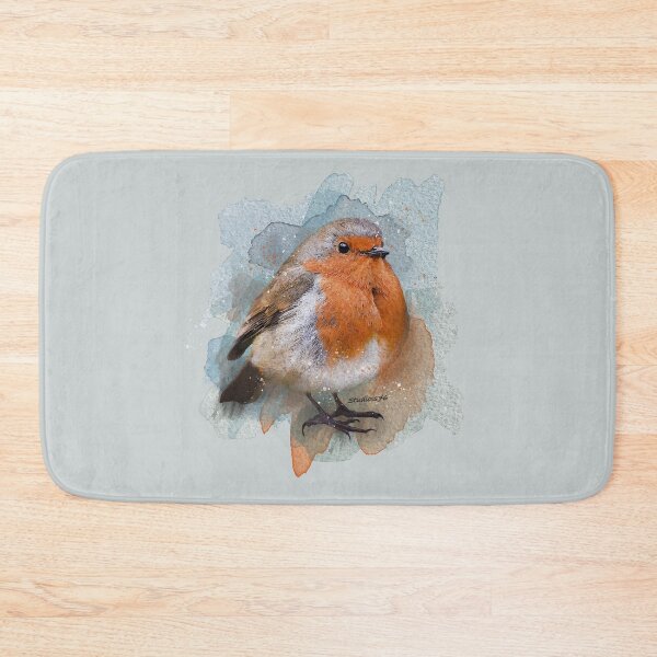 Item preview, Cute Robin bird redbreast Watercolor designed and sold by studioss76.