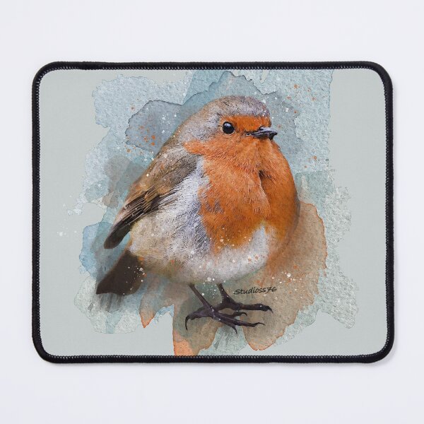 Item preview, Cute Robin bird redbreast Watercolor designed and sold by studioss76.