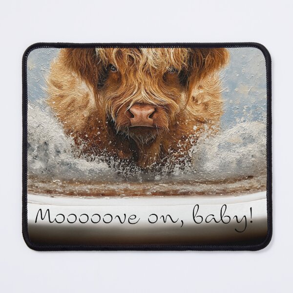 Item preview, Moo-tiful Bathtub CompanionT designed and sold by Rocky Mountain Artistry.