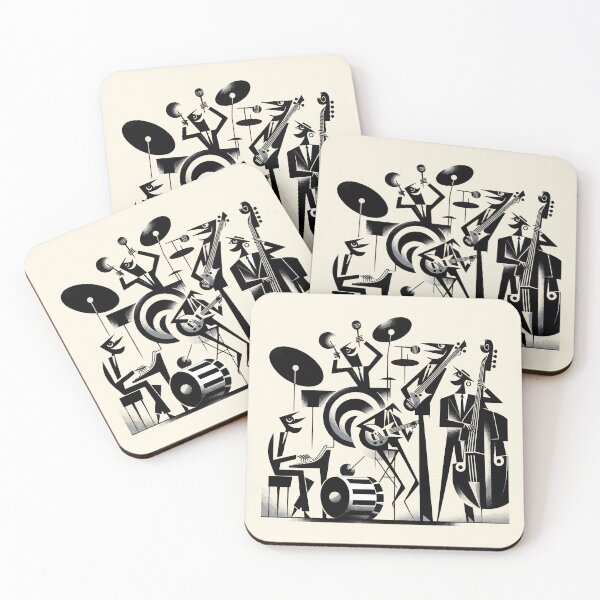 Item preview, Rhythmic Abstraction: The Jazz Quintet designed and sold by Scrumptious Designs.