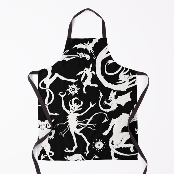Item preview, Devil Silhouette Party (White) designed and sold by Oaktreeish.