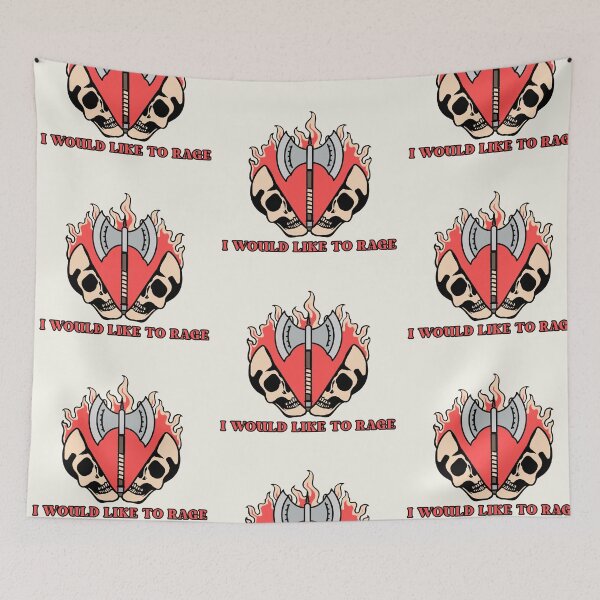 Item preview, I Would Like to Rage designed and sold by bridglet.