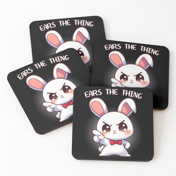 Item preview, Ears the thing | Cute Bossy Bunny designed and sold by Mini Pandas.