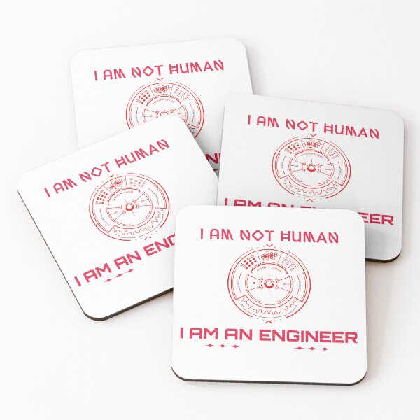 Item preview, Engineers Are Not Humans designed and sold by AnalajiaDesigns.
