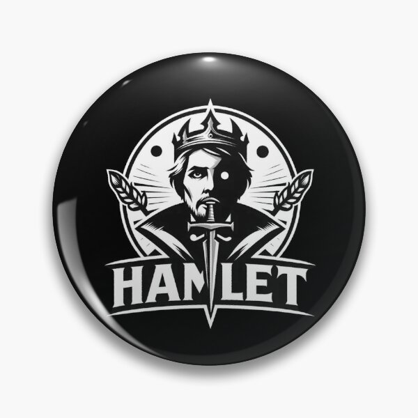 Artikelvorschau, Hamlet-Monochrom-Emblem entworfen und verkauft von Zanattaa.