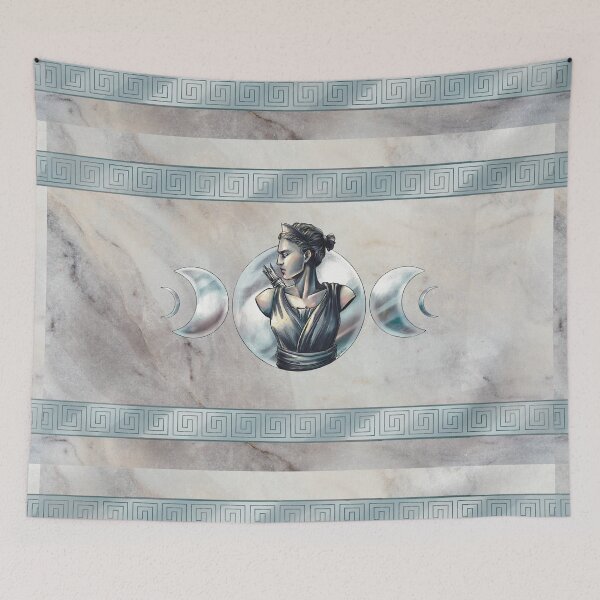 Item preview, Artemis Moon Goddess Marble designed and sold by I-Am-Daley.