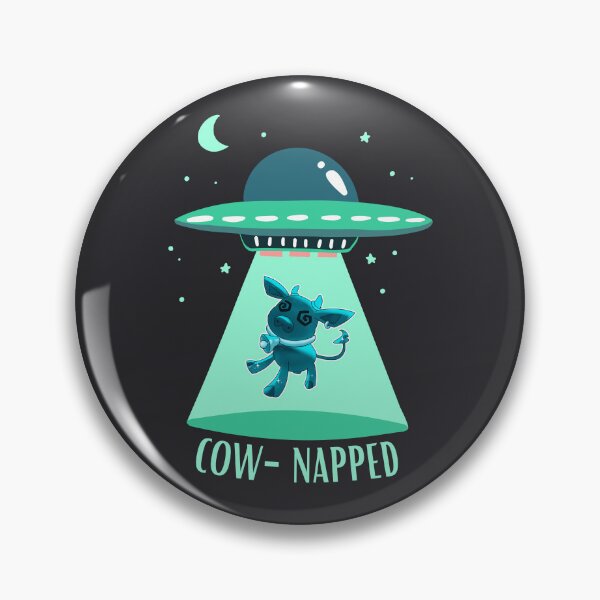 Item preview, Cow-Napped - UFO Abduction designed and sold by Lojinha-do-Dark.