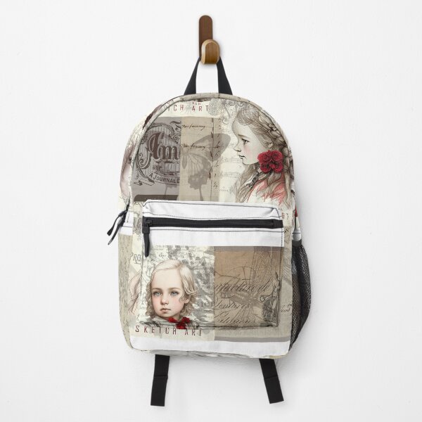 Item preview, Antique Sketch Art Darling Children designed and sold by FernLiz.