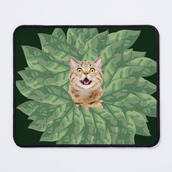 Item preview, Cat Head In A Leaf Wreath designed and sold by Shauntoleary.