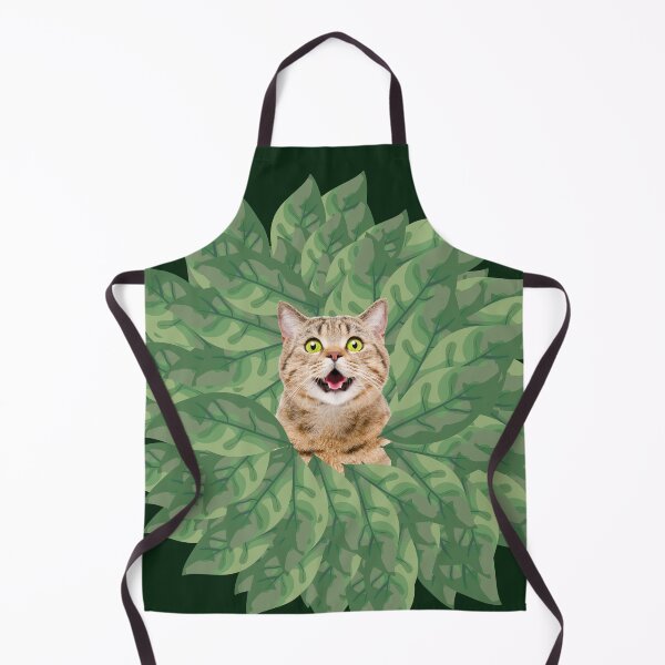 Item preview, Cat Head In A Leaf Wreath designed and sold by Shauntoleary.