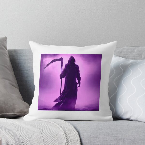 Item preview, Purple Pixelated Grim Reaper designed and sold by mrzoth.