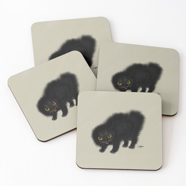 Item preview, Smol Void Black Cat Kitten designed and sold by Weijic.