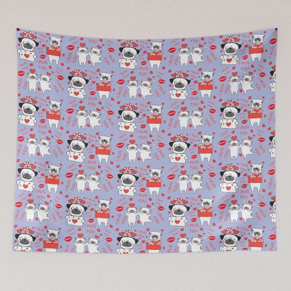 Item preview, I Pug You  designed and sold by ValsCrazyCats.