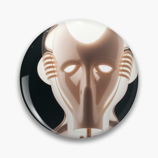 Item preview, Minimal Glowing Glass Face designed and sold by Peter3d .nl.