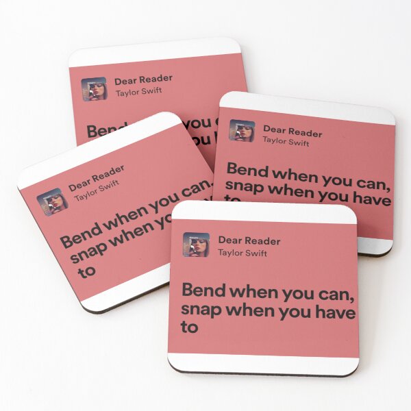 Item preview, taylor swift dear reader lyrics designed and sold by surehan.