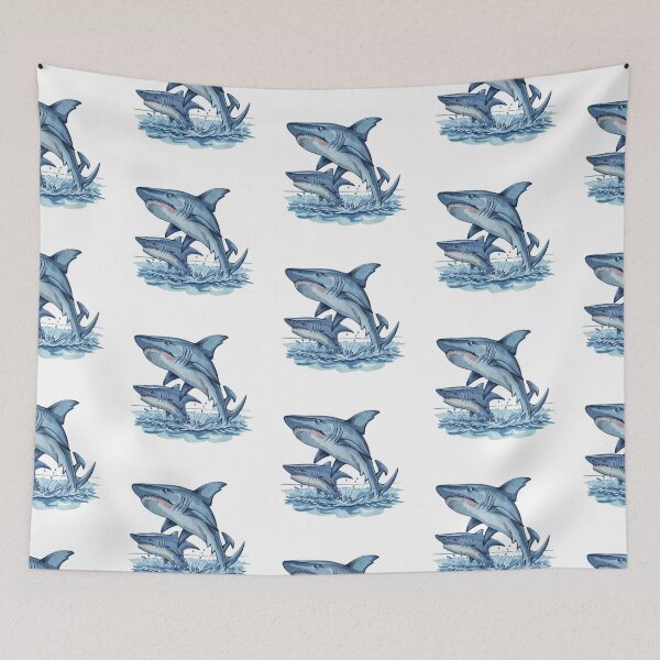 Item preview, SHARKS ,SHAARKS ,SHAAARKS ! designed and sold by NebulaWhimsy.